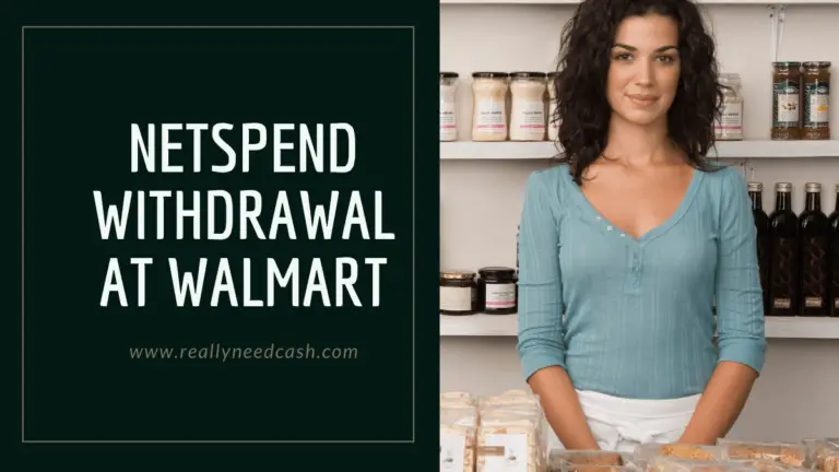 netspend withdrawal at walmart