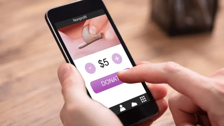 instagram story donation template