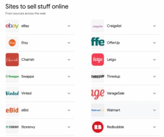 Sell Items Online